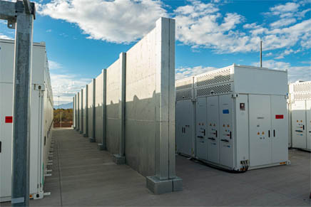 BESS Fire Separation Barrier